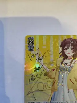 Inugami Korone - Signed Weiss Schwarz SP FOIL Hololive HOL/W91-E007SP Japanese - Image 4