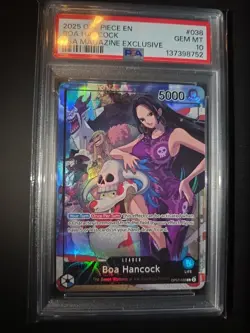 Boa Hancock (2025 PSA Magazine Promo) OP07-038 One Piece Promotion Cards Foil - Image 1