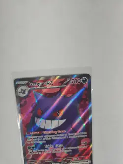 Pokemon Gengar EX TCG Full Art Ultra Rare Holo Card 193/162 Temporal Forces - Image 5