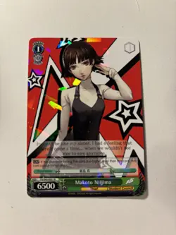 Makoto Niijima Persona 5 Trading Card Weiss Schwarz - Image 1