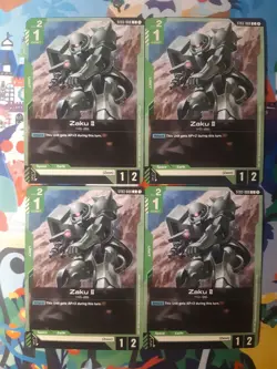 Gundam Card Game Zaku II - ST03-008 - Playset - Near Mint - Image 1