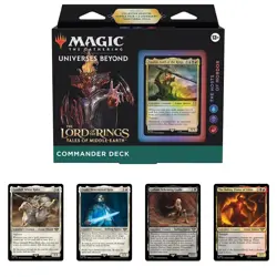MTG Magic The Gathering LOTR The Hosts of Mordor Commander Deck + PROMO CARDS! - Image 1