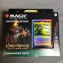 MTG Magic The Gathering LOTR The Hosts of Mordor Commander Deck + PROMO CARDS! - Image 3