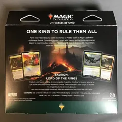 MTG Magic The Gathering LOTR The Hosts of Mordor Commander Deck + PROMO CARDS! - Image 5
