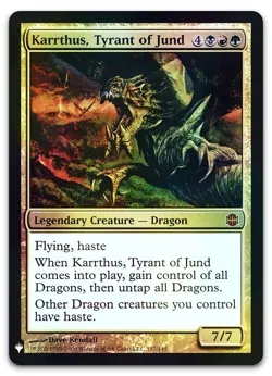 Karrthus, Tyrant of Jund #117 (Foil) (NM) List Reprints LIST LIST Magic MTG - Image 1