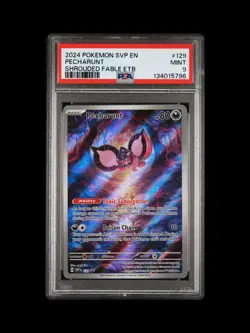 2024 POKEMON SVP EN-SV BLACK STAR PROMO #129 PECHARUNT 💎PSA 10💎 - Image 1