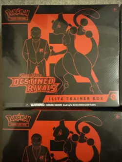 Pokemon Destined Rivals Elite Trainer Box (ETB) Set of 4 - Image 4