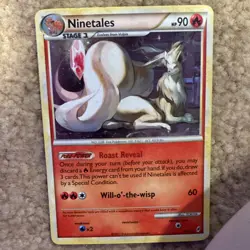 Pokemon Ninetales 17/95 Stage 1 HP90 Regular Fox Roast Reveal Will-o'-the-wisp - Image 1