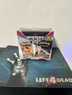 ✨Pokemon Mystery Power Box Chase Pack Seeded 1:10 (5 Booster Packs) NEW SEALED✨ - Image 1