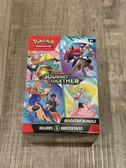 Pokemon TCG Scarlet & Violet Journey Together Booster Bundle New Sealed - Image 1