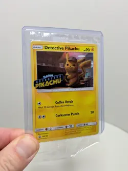 Detective Pikachu SM190 Stamped Pokemon Promo - New & Sealed - Image 1