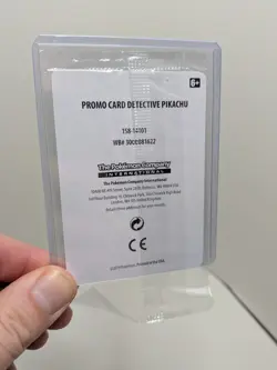 Detective Pikachu SM190 Stamped Pokemon Promo - New & Sealed - Image 2