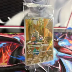 Mimikyu SVP 075 SV: Black Star Promo PF ETB Pokemon TCG - SEALED - Image 3