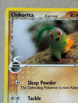 Pokemon EX Dragon Frontiers Chikorita 44/101 Reverse Holo/Stamped - Image 2