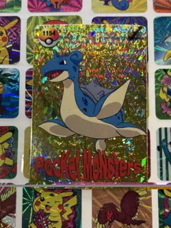 Pokemon Vintage Pocket Monsters Vending HOLO Prism Sticker 1999 Bandai Nintendo - Image 4