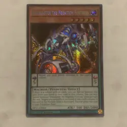 Yugioh Disablaster the Negation Fortress MP25-EN084 Prismatic Secret Rare NM - Image 1