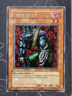 Yu-Gi-Oh Cyber-Stein #DB2-EN100 Rare Dark Beginning 2 TCG CCG MP - Image 1