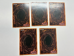 USA Seller Yugioh Exodia The Forbidden One SET ORIGINAL LOB-124 Ultra Rare MP - Image 5