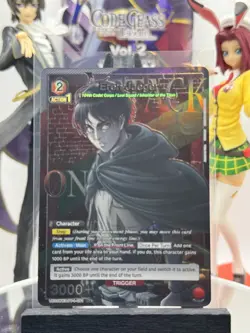 Union Arena TCG Eren Jaeger AOT-1-091 Attack on Titan Super 1* Star Rare! - Image 1