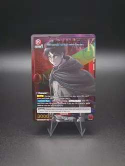 Eren Jaeger (091)(R*) - UE10BT: Attack on Titan (UE10BT) - Union Arena - Image 1