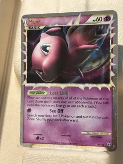 Pokemon Mew Prime TCG Card Triumphant Ultra Rare 97/102 - Image 1