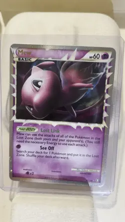 Pokemon Mew Prime TCG Card Triumphant Ultra Rare 97/102 - Image 2