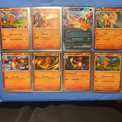 Pokemon TCG— Charmander Charmeleon Charizard Cosmos Holo Promo (8 Cards) - Image 1