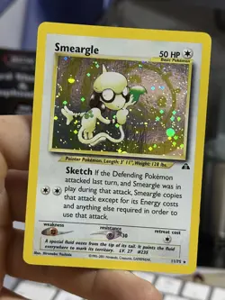 Smeargle 11/75 Neo Discovery 2001 Holo Rare WOTC Pokemon Card TCG - Image 4