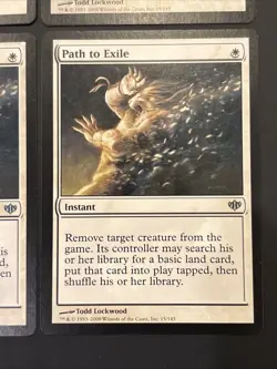 4x Path to Exile Conflux MTG Magic The Gathering White Uncommon #15 NM UP - Image 5