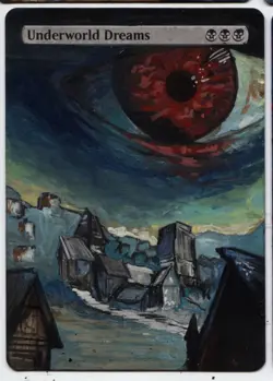Underworld Dreams Altered Art Mtg Hand Painted Card Commander - Image 1