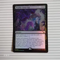 Magic: the Gathering - Murders at Karlov Manor ~ Rare ~ Deadly Cover-Up (Foil) - Image 1