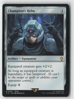 Champion's Helm R Commander: FINAL FANTASY 337 NM - Image 1