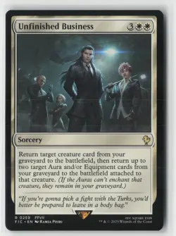 Unfinished Business R Commander: FINAL FANTASY 259 NM - Image 1