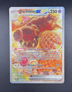 Pokemon TCG Dachsbun EX 169/142 Stellar Crown NM/Mint Condition - Image 1
