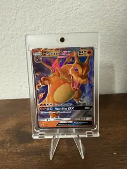 Pokemon TCG Charizard GX SM Promo SM211 Holo Promo Fire Dragon - Image 1