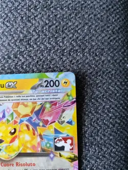 Play! Pokemon Prize Pack Series 7 Surging Sparks 057/191 Pikachu ex NM - Image 3