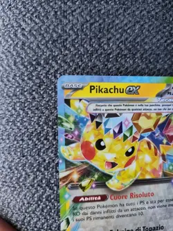 Play! Pokemon Prize Pack Series 7 Surging Sparks 057/191 Pikachu ex NM - Image 4