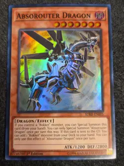 Absorouter Dragon SDRR-EN005 Super Rare 1st Ed NM Yugioh - Image 1