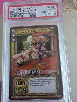Ace Silver rare one piece passage to the grand line Psa 10 - Image 1