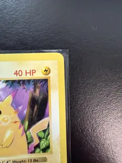 Pokemon Pikachu TCG Base Set Shadowless Common Yellow Cheeks Card 58/102 LP - Image 4