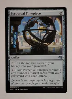 Perpetual Timepiece Regular 227/264 Uncommon Magic The Gathering Card MTG 2016 - Image 1
