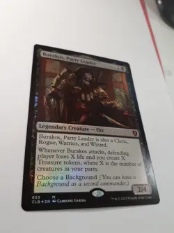 MTG Bling - Foil - Burakos, Party Leader - Commander Legends Baldur's Gate -K355 - Image 3