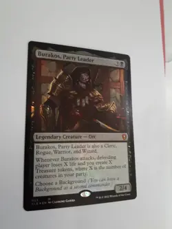 MTG Bling - Foil - Burakos, Party Leader - Commander Legends Baldur's Gate -K355 - Image 5