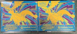 Mega Evolution Ascended Heroes Pokemon Center Elite Trainer Box ETB Lot of 2 - Image 1
