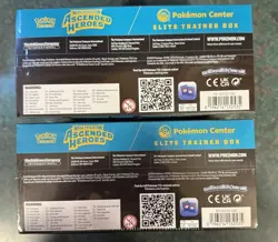 Mega Evolution Ascended Heroes Pokemon Center Elite Trainer Box ETB Lot of 2 - Image 4