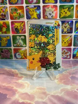 Pokemon Charizard Vintage Pocket Monsters Vending HOLO Prism Sticker 99 Nintendo - Image 1