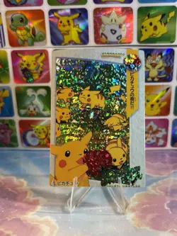 Pokemon Charizard Vintage Pocket Monsters Vending HOLO Prism Sticker 99 Nintendo - Image 3