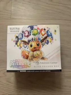 Pokemon TCG Scarlet and Violet Prismatic Evolutions Pokemon Center ETB Sealed - Image 1