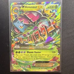 M Venusaur EX 2/83 XY NM Holo Pokemon - Image 1