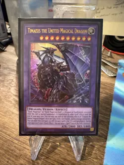 Timaeus the United Magical Dragon 1st Edition Ultra Rare MZMU-EN012 Yu-Gi-Oh! - Image 1